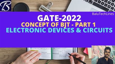 14 Gate 2022 Edc Bjt Concept Balutechlines Youtube