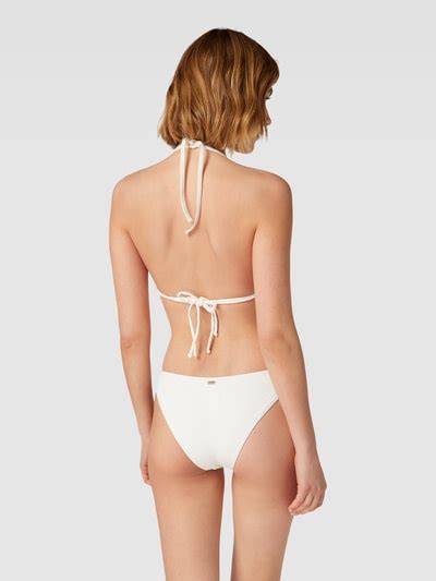 Banana Moon Bikini Oberteil Mit Strukturmuster Modell Minew Offwhite