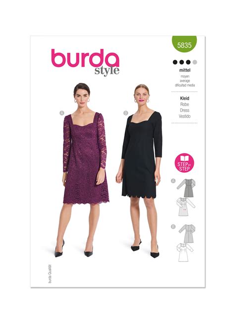 Burda Misses Dress