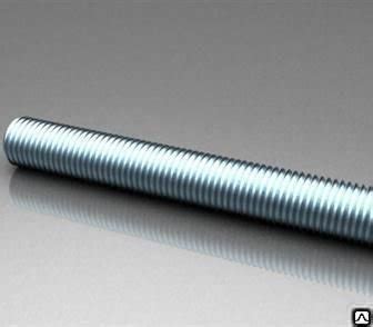 Шпилька м20 20*1000 резьбовая оцинкованная DIN 975 стальная Китай Ст10 ...