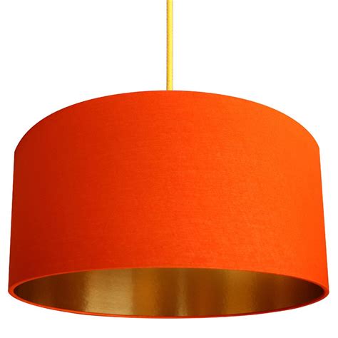 Orange Lamp Shades And Light Shades Orange Lampshade Lampshades