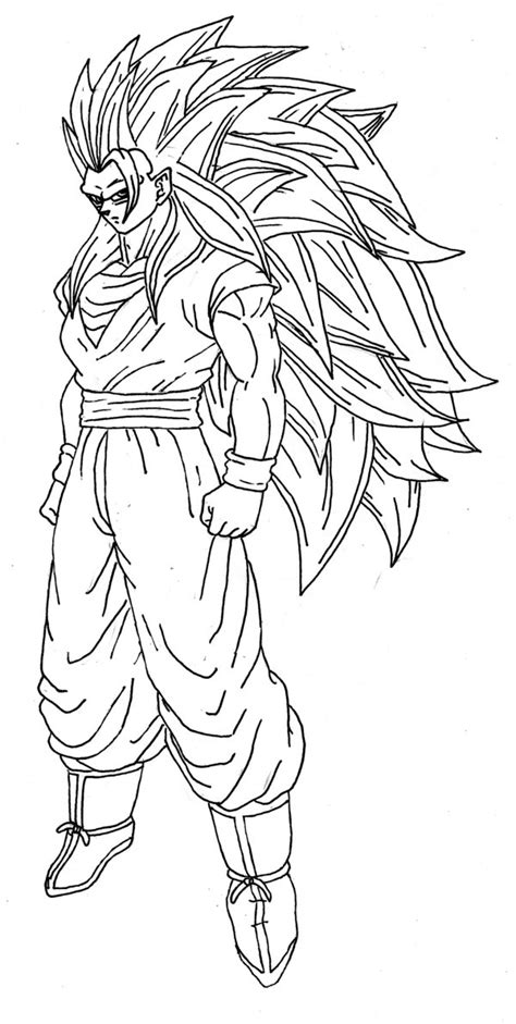 Goku And Vegeta Fusion Drawings