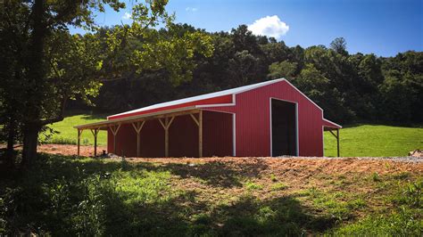 Pole Barn Workshops In Tn And Ky Troyer Post Buildings