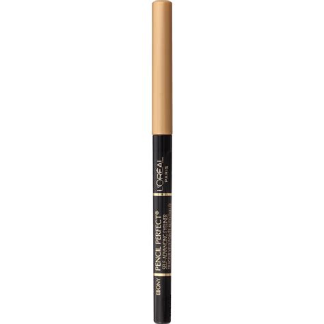 L'Oreal Paris Pencil Perfect Self Advancing Eyeliner, Ebony - Walmart.com