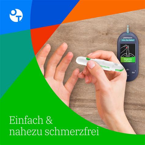 OneTouch Ultra Plus Reflect Blutzucker Messgerät mmol l 1 St Shop