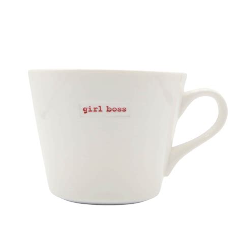 Buy Keith Brymer Jones Range Word Bucket Mug Girl Boss Potters