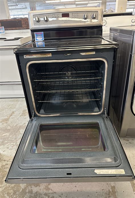 Cuisini Re Stainless Steel Maytag Stove Oven Range Electros Fabuleux