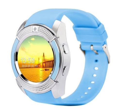 Dymate Bluetooth Smartwatch With Camera Sim Phone Call Notification For