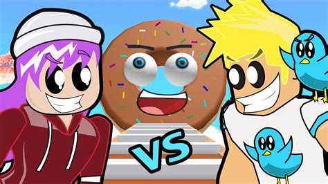 Roblox Donut Obby Race Chad Vs Audrey Gamer Chad Plays YouTube