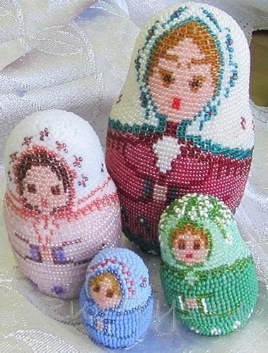 Пин от пользователя Anastassia Løwe на доске babushka | Поделки, Бисер ...