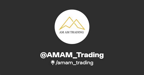 Amamtrading Instagram Facebook Tiktok Linktree