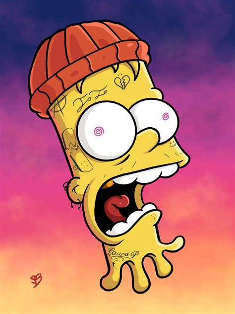 Trippy Simpsons Drawings