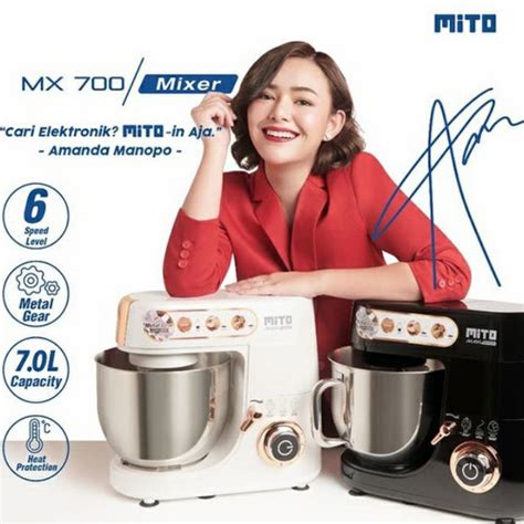 Jual Mito Stand Mixer Maxi Heavy Duty 7 Liter MX 700 Kapasitas Besar