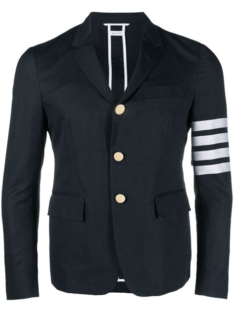 Thom Browne 4 Bar Stripe Blazer Farfetch