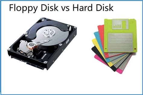 All the Things You Should Know about Floppy Disk VS Hard Disk