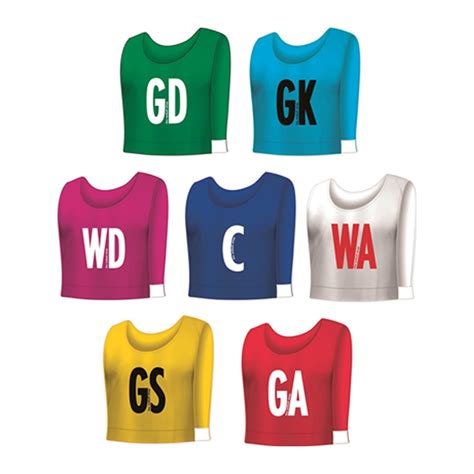 Grip NetBall Bibs | Good Quality - Tenth Sports