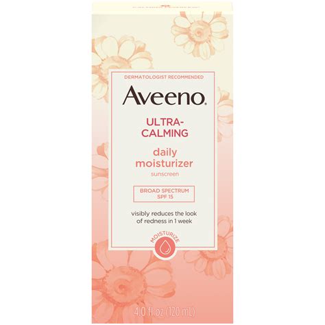 Aveeno Active Naturals Daily Moisturizer Ultra Calming 4 Fl Oz 120 Ml