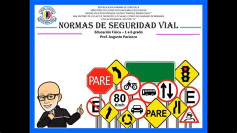 Normas De Seguridad Vial