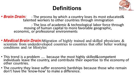 Medical Brain Drain Prof Mahmoud El Meteini Ppt Video Online Download