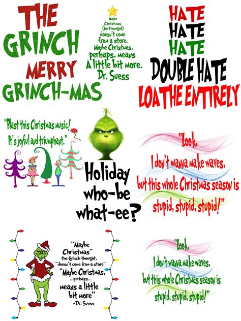 The Grinch Quotes Svg Png Grinch Quotes Grinch Svg Grinch Png The Grinch Svg The Grinch Who