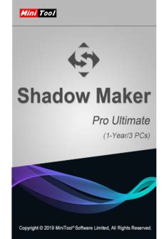 Minitool Shadowmaker Pro Ultimate Devices Lifetime Minitool