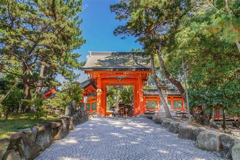 Gran Santuario De Sumiyoshi Sumiyoshi Taisha En Osaka