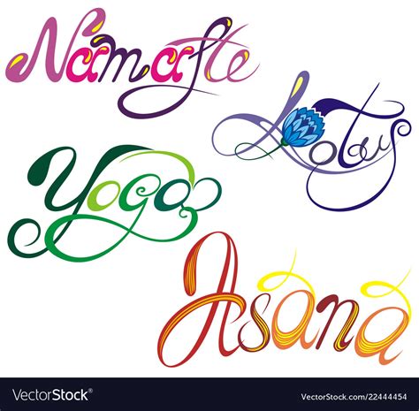 Oriental Symbols Royalty Free Vector Image Vectorstock