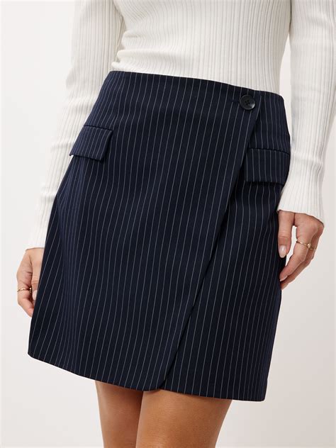 Break Even Pinstripe Suit Skirt Portmans Online