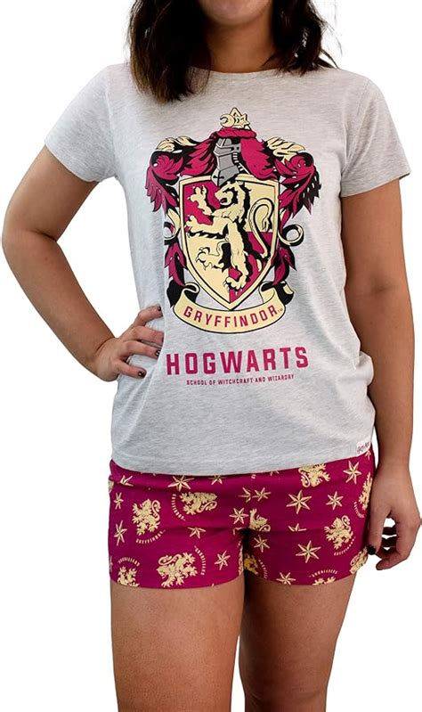 Harry Potter Womens Pajamas Hogwarts At Amazon Womens Clothing Store