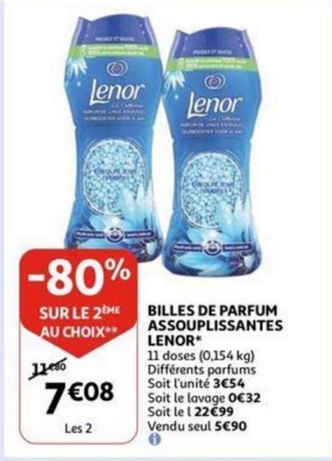 Lenor Billes De Parfum Assouplissantes 11 Doses 0 154kg Promotie Bij