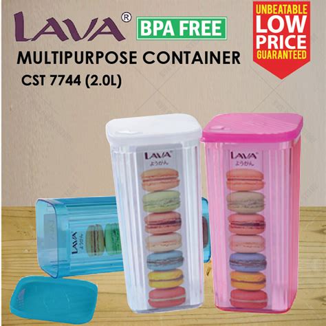 LAVA Multipurpose Airtight Food Container Bekas Makanan Bekas Kuih