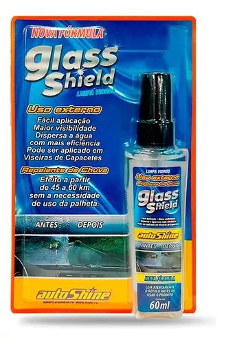 Repelente De Chuva Limpa Vidros Cristalizador Glass Shield Mercadolivre