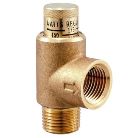 Threaded Brass Water Pressure Relief Valve For Industrial Use At 30000