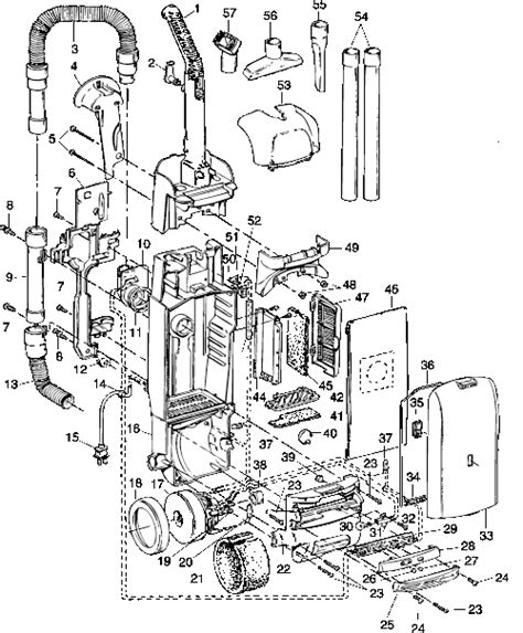 Hoover Windtunnel Parts Diagram