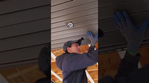 How To Install Vinyl Soffit As Porch Ceiling YouTube