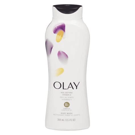 Olay Age Defying Body Wash With Vitamin E 12 3 Oz 3 Pack Walmart