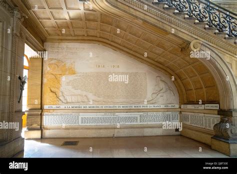 France Paris The Faculty Of Medicine Stock Photo Alamy