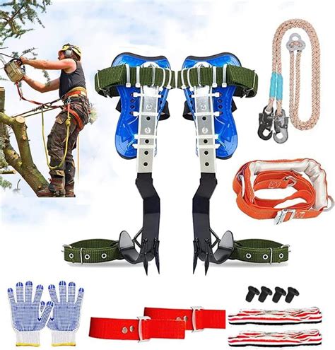 Djempps Adjustable Tree Climbing Spikes Set For Outdoor Tree India Ubuy