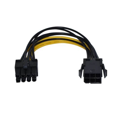 Pcie Pin To Pin Power Adapter Cable Pci E Pin Female To Pin Male