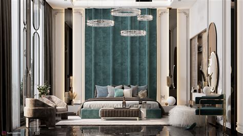 Luxury Master Bedroom Design In Ksa On Behance