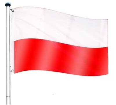 Flaga Polski MOCNA 150x90 Cm Polska Na Maszt 12323942141 Oficjalne