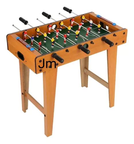 Mini Mesa Pebolim Infantil Totó Pé Alto 60cm 18 Jogadores Frete grátis