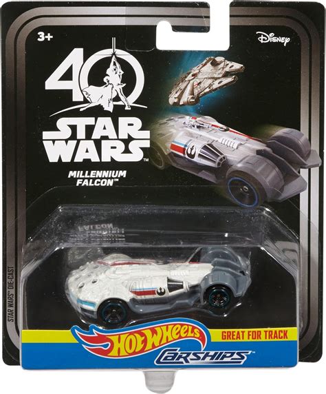 Hot Wheels Star Wars Carships Veh Culo Halc N Milenario Del Aniversario
