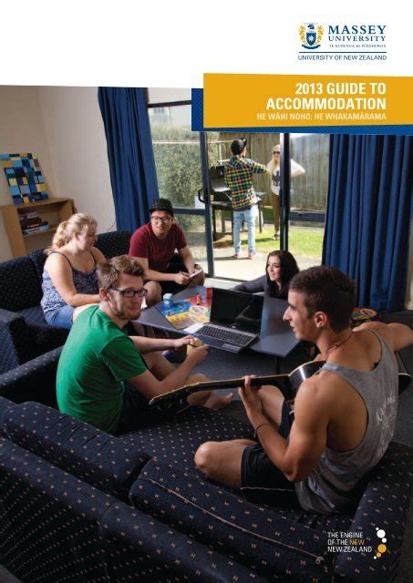 2013 Guide To Accommodation Massey University