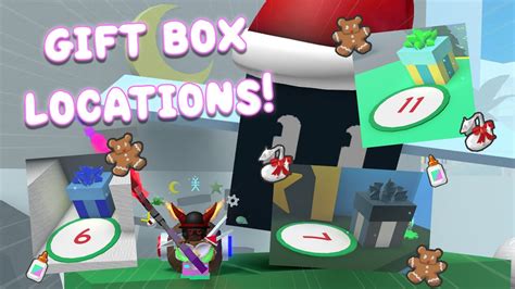 All Gift Boxes Locations Beesmas Bee Swarm Simulator