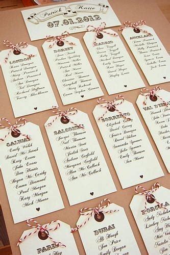 48 Unique Table Plan ideas ~ KISS THE BRIDE MAGAZINE