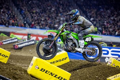 Monster Energy®pro Circuitkawasakis Cameron Mcadoo Secures Fourth