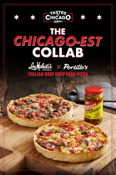 Meet The Lous X Portillos Italian Beef Deep Dish 🍕 Lou Malnatis