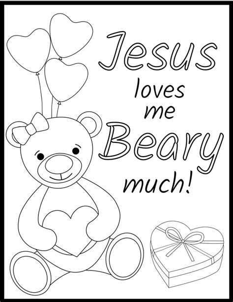 Jesus Loves You Coloring Page Printable Coloring Pages