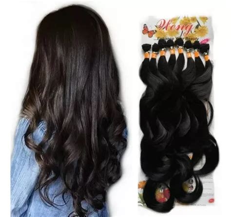 Cabelo Bio Orgânico Liso Ondulado Weng 320gr 8 Telas 70cm MercadoLivre